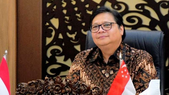 Menteri Koordinator Bidang Perekonomian Airlangga Hartarto.