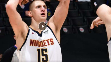 Pemain Denver Nuggets, Nikola Jokic.