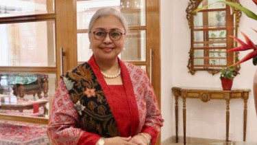 Dubes Rl untuk Bangladesh Rina Soemarno.