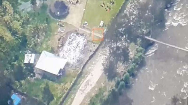 Gedung sekolah, rumah guru dan gedung lama puskesmas Mayuberi dibakar KKB Papua
