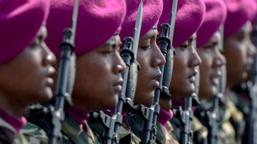 VIVA Militer: Anggota Korps Marinir TNI Angkatan Laut