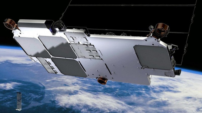 Satelit Starlink.