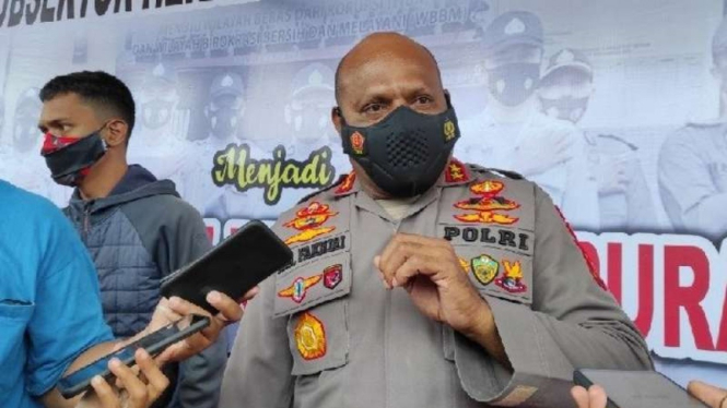 Kepala Polda Papua Irjen Pol Mathius Fakhiri