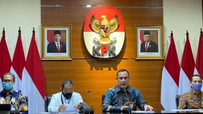 Konferensi Pers Pimpinan KPK