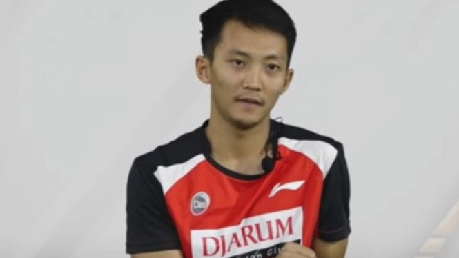 Atlet PB Djarum, Ihsan Maulana Mustofa.