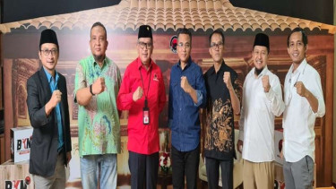 Sekjen partai politik koalisi berkumpul