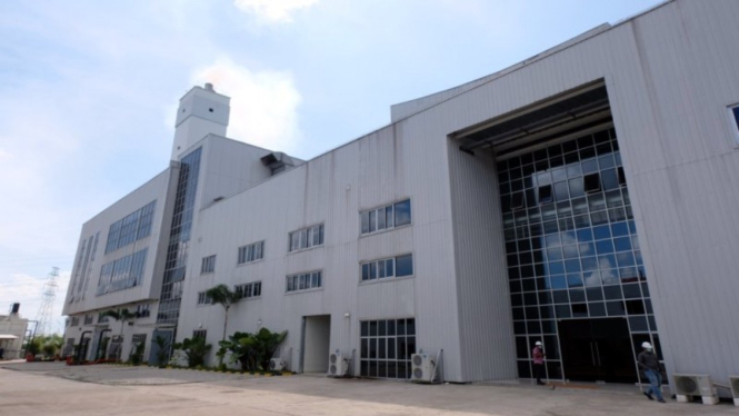 Gedung pengelola sampah energi listrik (PSEL) di Kecamatan Benowo, Kota Surabaya