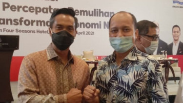 Anindya Bakrie dan Motivator Sukses Bung Mansur.