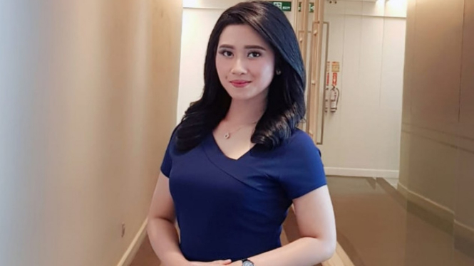Presenter tvOne Ken Anne  (Foto/Dok/Pribadi)