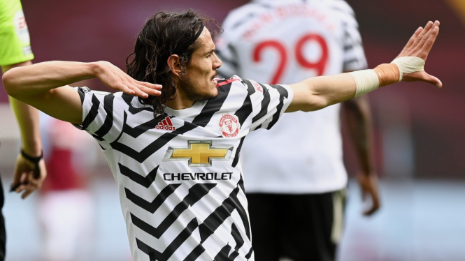Striker Manchester United, Edinson Cavani