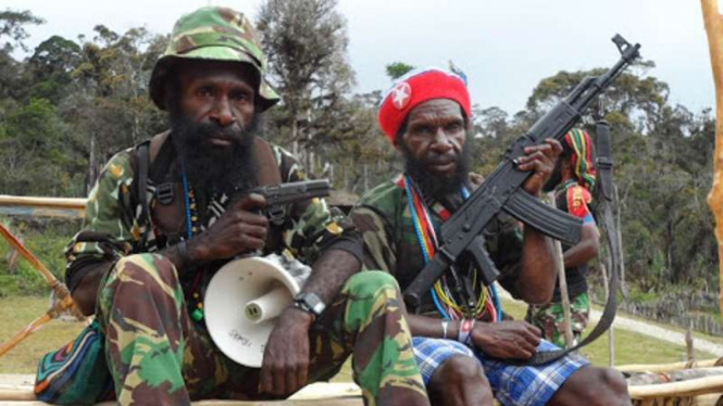VIVA Militer: Anggota kelompok teroris Organisasi Papua Merdeka (OPM)
