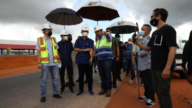 Peninjuanan pembangunan jalur kedua jalan Hang Kesturi tahap 1, kabil