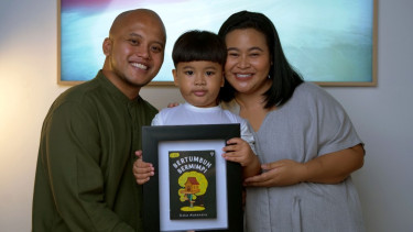 Kisah dinamika rumah tangga Esha Mahendra dalam buku Bertumbuh Bersama.