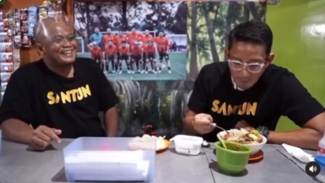 Sandiaga Uno dan Bang Sapri