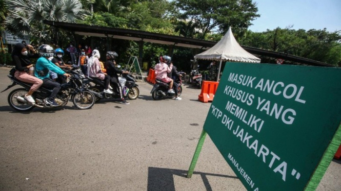 Tempat wisata Ancol ditutup untuk didisinfektan