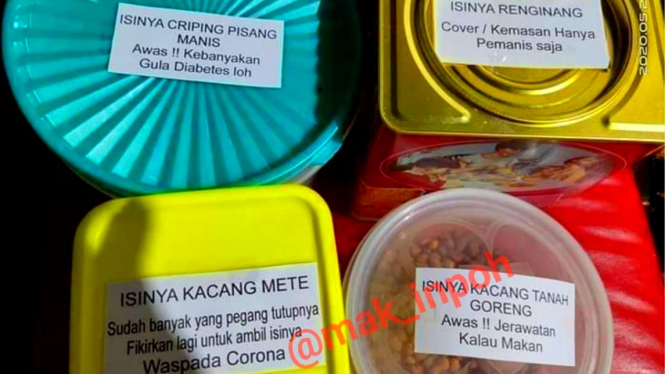 Tips ngawur agar sajian kue Lebaran awet dan hemat
