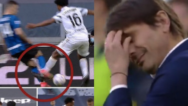 Detik-detik Juventus dapat penalti