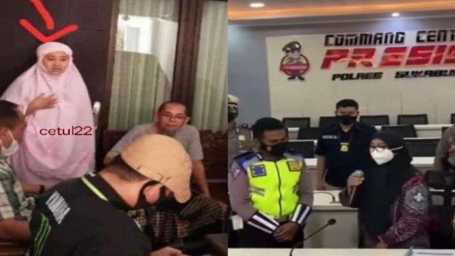 Pemudik yang maki polisi minta maaf