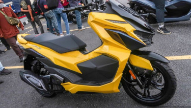 Sepeda motor SYM Jet X 150 pesaing Honda PCX dan Yamaha NMax.