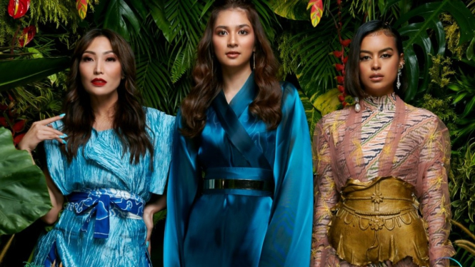 Ayu Dewi, Mikha Tambayong dan Eva Celia