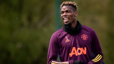 Gelandang Manchester United, Paul Pogba