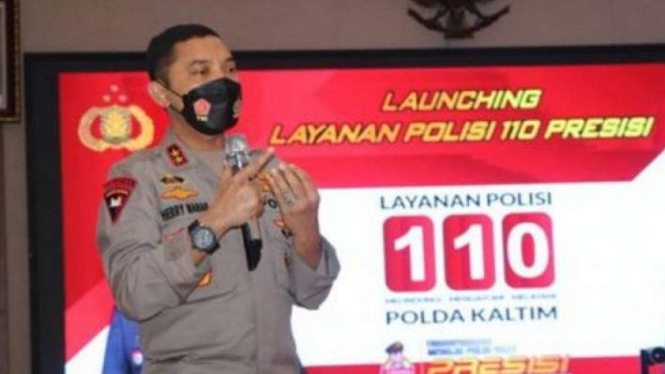 Kepala Polda Kalimantan Timur Irjen Pol Herry Rudolf Nahak