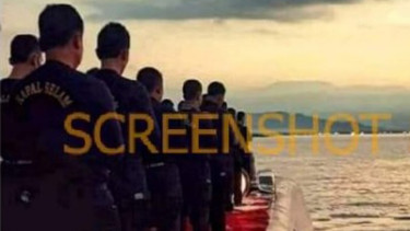 Postingan foto yang menyebutkan awak KRI Nanggala 402 sebelum hilang.