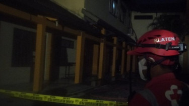 Kantor Badan Pertanahan Nasional (BPN) Klaten kebakaran