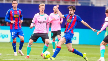 Pertandingan Eibar vs Barcelona