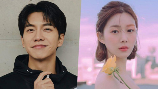 Lee Seung Gi dan Lee Da In.