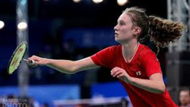 Tunggal putri Denmark, Line Christophersen.