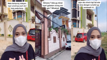 Viral kampung nelayan terkaya di Indonesia (TikTok/elizasyifaa)