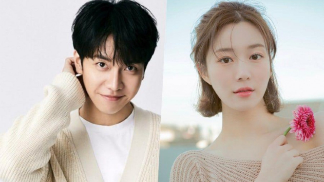 Lee Seung Gi dan Lee Da In.