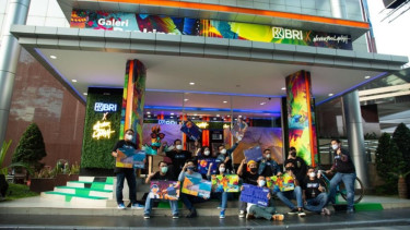 Kolaborasi industri kreatif lokal dengan BRI.