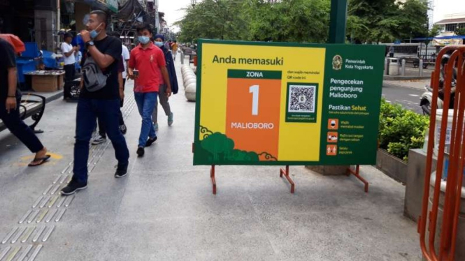 Kawasan Malioboro, Yogyakarta.