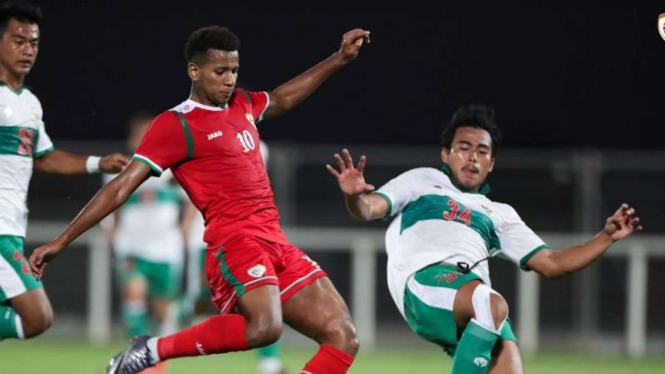 Duel Timnas Indonesia vs Oman
