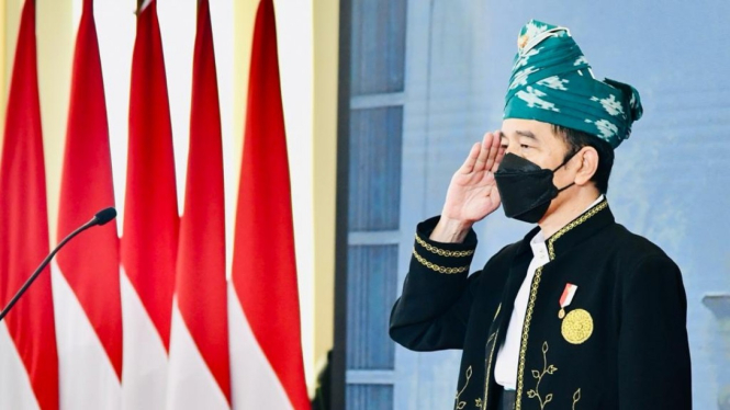 Presiden Jokowi Pimpin Upacara Peringatan Hari Lahir Pancasila