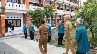 Tempat perawatan dan isolasi pasien Covid-19 di Kudus Jateng.