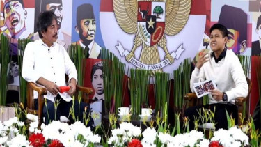 Talkshow dan music yang digelar Badan kebudayaan Nasional Pusat (BKNP) PDIP