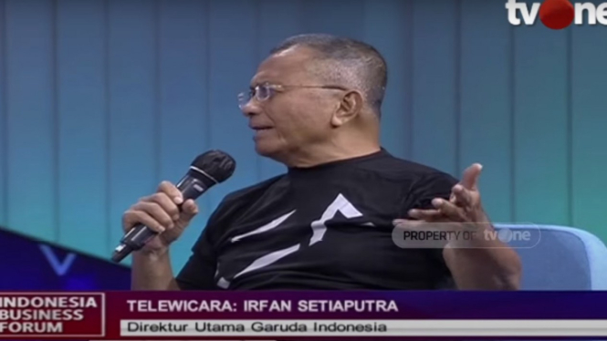 Dahlan Iskan di acara Indonesia Business Forum tvOne