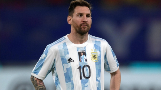 Bintang Timnas Argentina, Lionel Messi