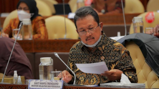 Menteri Kelautan dan Perikanan Sakti Wahyu Trenggono