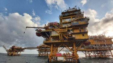 Blok West Ganal di Kalimantan Timur yang dikelola konsorsium Pertamina, Eni dan Neptune Energy