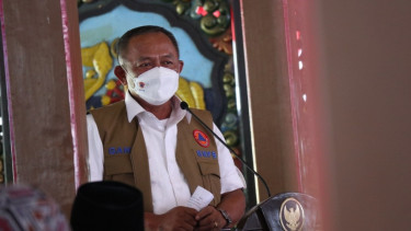 Kepala Badan Nasional Penanggulangan Bencana (BNPB)  Letjen Ganip Warsito