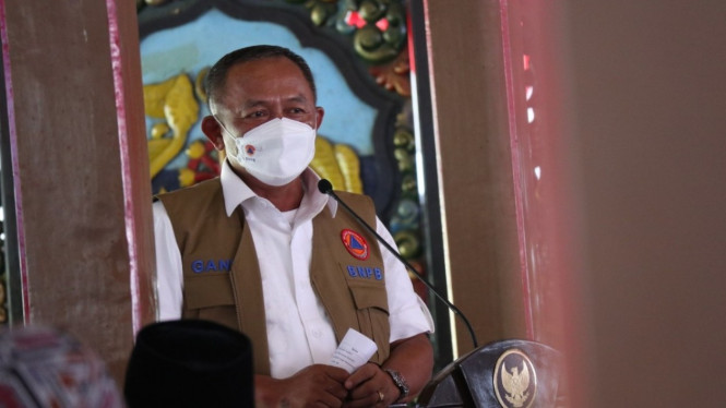 Kepala Badan Nasional Penanggulangan Bencana (BNPB)  Letjen Ganip Warsito
