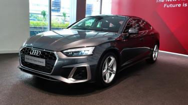 Audi A5 baru meluncur di Indonesia.