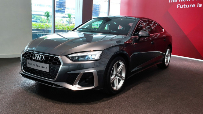 Audi A5 baru meluncur di Indonesia.