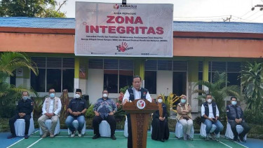 Ketua Bawaslu Abhan saat jumpa pers PSU Pilgub Kalimantan Selatan