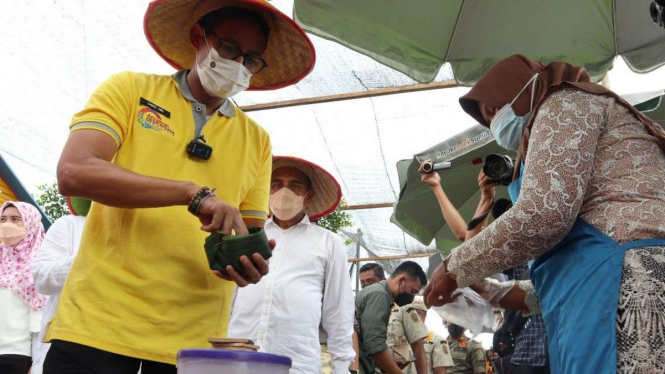 Menteri Pariwisata dan Ekonomi Kreatif, Sandiaga Uno.