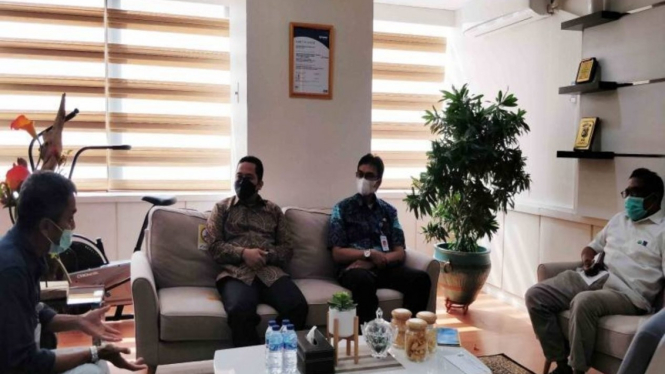 Pemkot Tangerang dan Pertamina membahas rencana pembangunan SPBU.